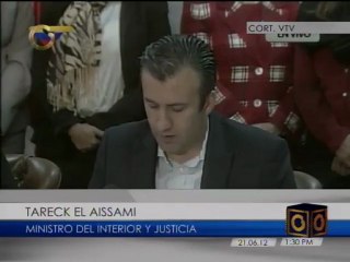 Ministro El Aissami sobre presencia de las Farc en Venezuela