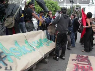 Apoio a Assange no Equador