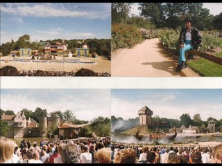 La poetesse Nathy Ebriet au Puy du Fou 85590 Les Epesses France