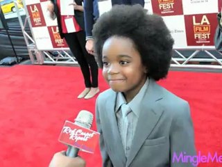 Nehemiah Sutton at LAFF2012 Middle of Nowhere Red Carpet
