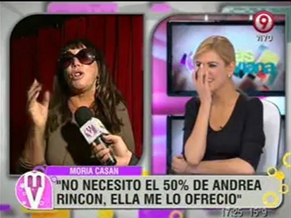 Pronto.com.ar Moria Casán le responde a Andrea Rincón