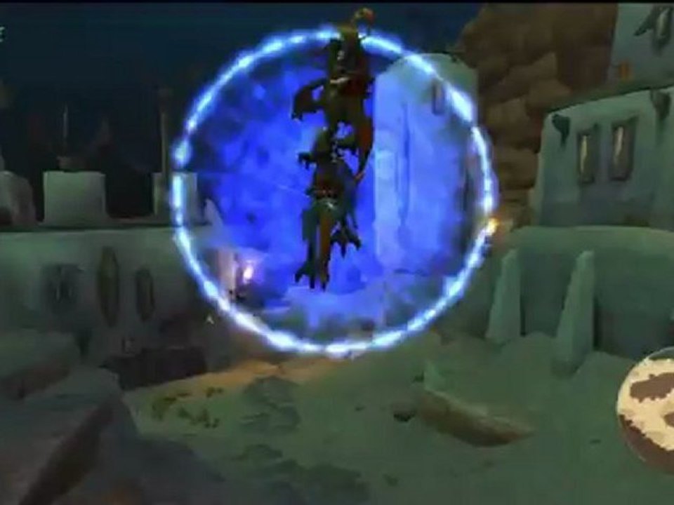 Jak 3 - Acte 1 - Mission 8 : Bats les moines dans une course de lézardosaurs