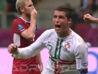 Gol Cristiano Ronaldo vs Republica Checa  Eurocopa 2012