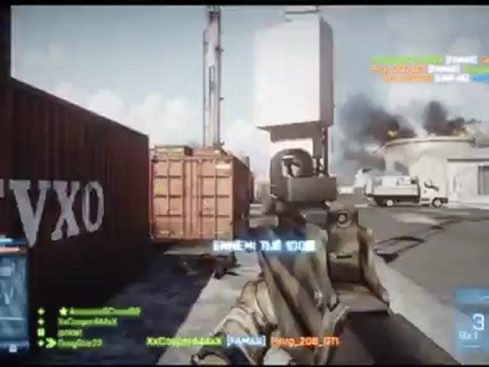 Petite video sur Battlefield 3 =D