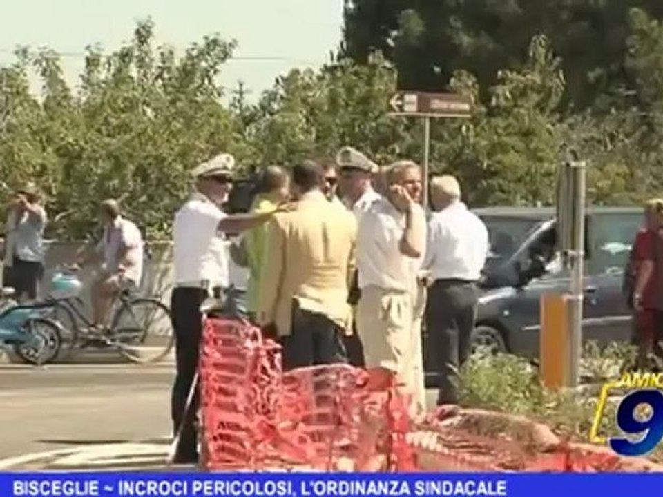 Bisceglie | Incroci pericolosi, l'ordinanza sindacale