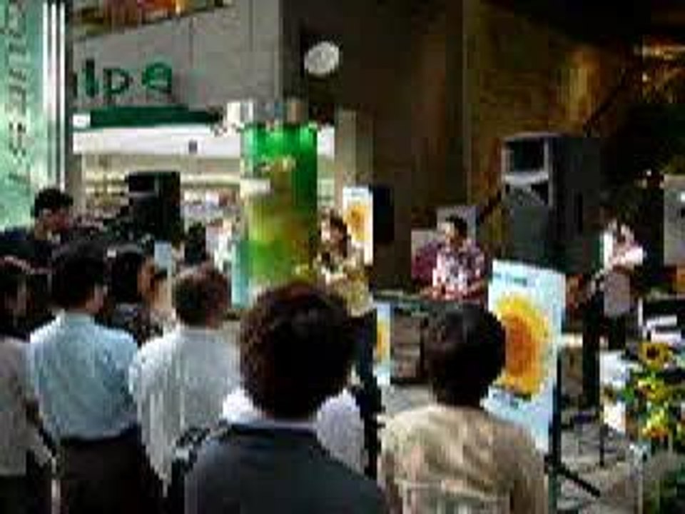 "Sunny side up" en live dans la rue!