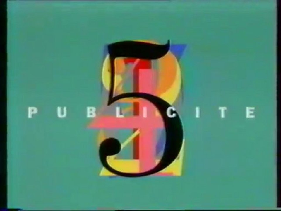 Page De Publicité Septembre 1991 LA CINQ