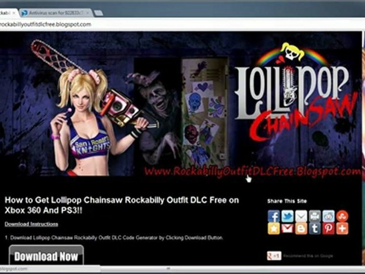 How to Get Lollipop Chainsaw Rockabilly Outfit DLC Free!! - video  Dailymotion