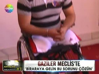 Gaziler mecliste - 21 haziran 2012