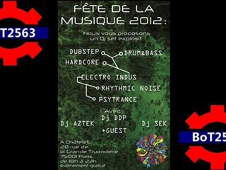 BoT2563 mix à la Fête de la musique de Paris 2012
