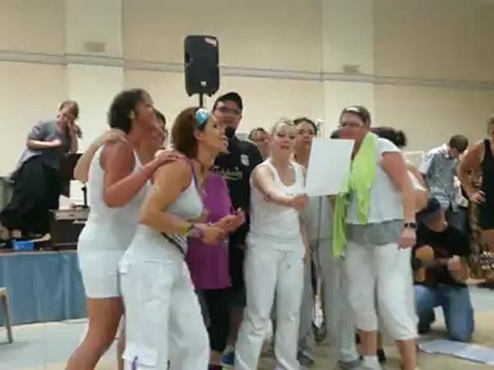 Bref, on a chanté Vanina en Karaoké.