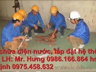 Sua dien nuoc tai nha, tai tp hcm Mr.Linh 0975458632 or Mr.Hung 0986166864 - YouTube