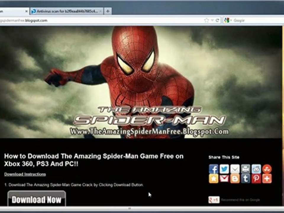 The Amazing Spider-Man free download full version for pc with