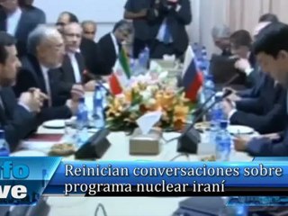 Reinician conversaciones sobre programa nuclear iraní