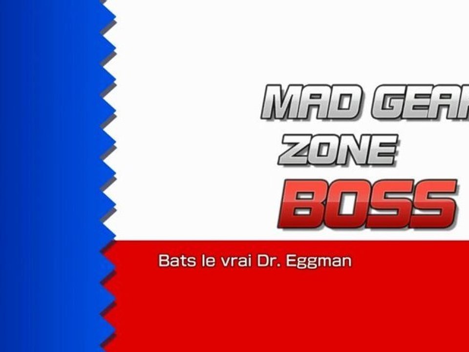 Sonic The Hedgehog 4 Episode 1 [16] Mad Gear Zone, The Boss