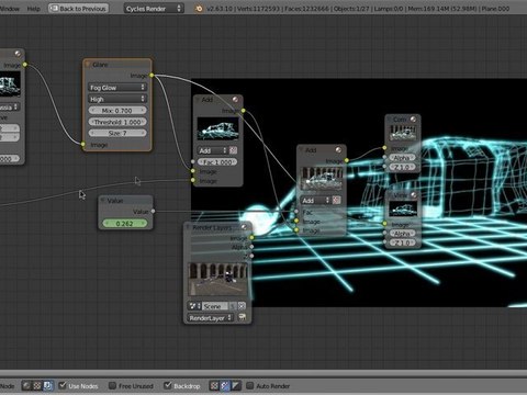 Blender fading material cycles