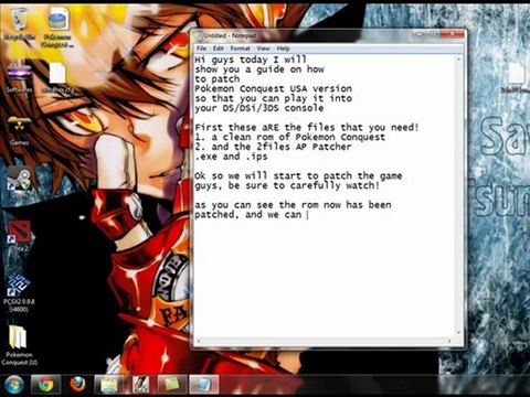 Lates updated Pokemon Conquest [US] NDS ROM and AP Pacther Download