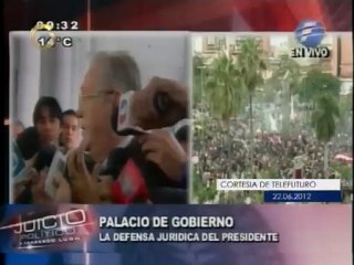 Defensa de Lugo solicita al Poder Judicial declarar inconstitucional juicio político