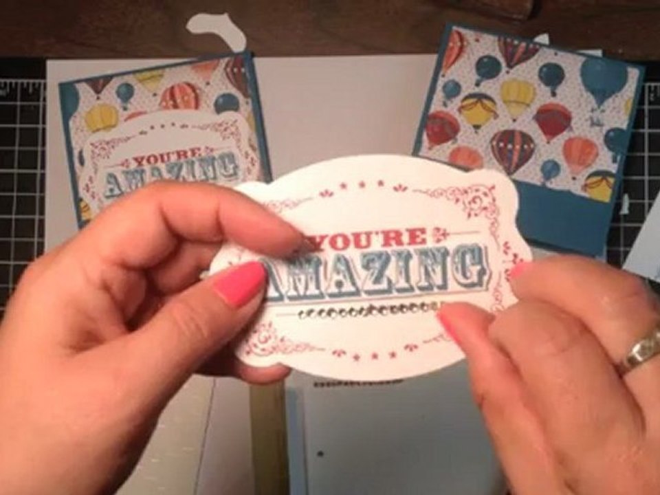Stampin' Up! Video Tutorial- You're Amazing Tips