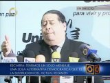 Independientes anuncian adhesión a la Tarjeta de la Unidad