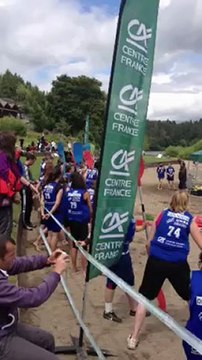 Canoe Pont du chateau raid à côtée de Clermont Ferrand