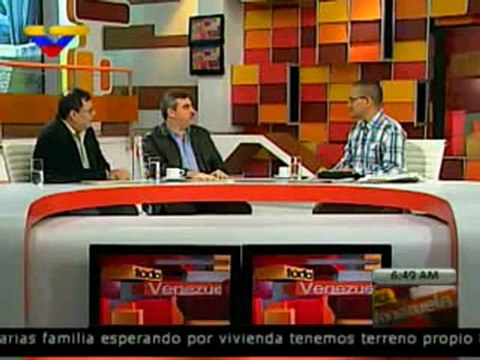 (VÍDEO) Toda Venezuela (22-02-2012) Diputado Yul Jabour y vicepresidente de AVN Raúl Cazal 1/2