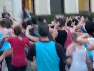 cour de zumba a la fête de la musique angers