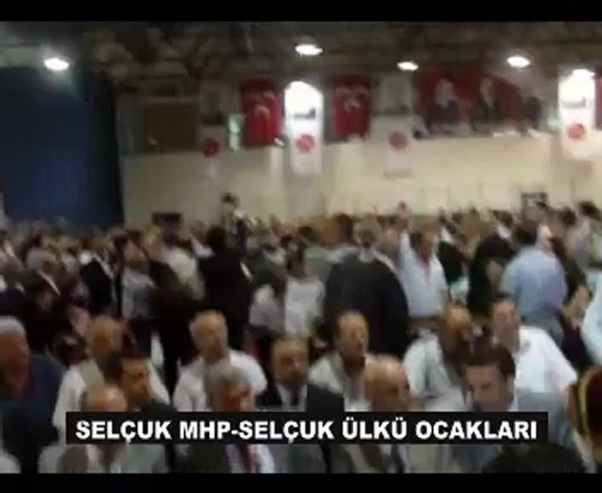 İzmir İl Başkanı Necat Karataş'ın Kongre Salonuna Girişi