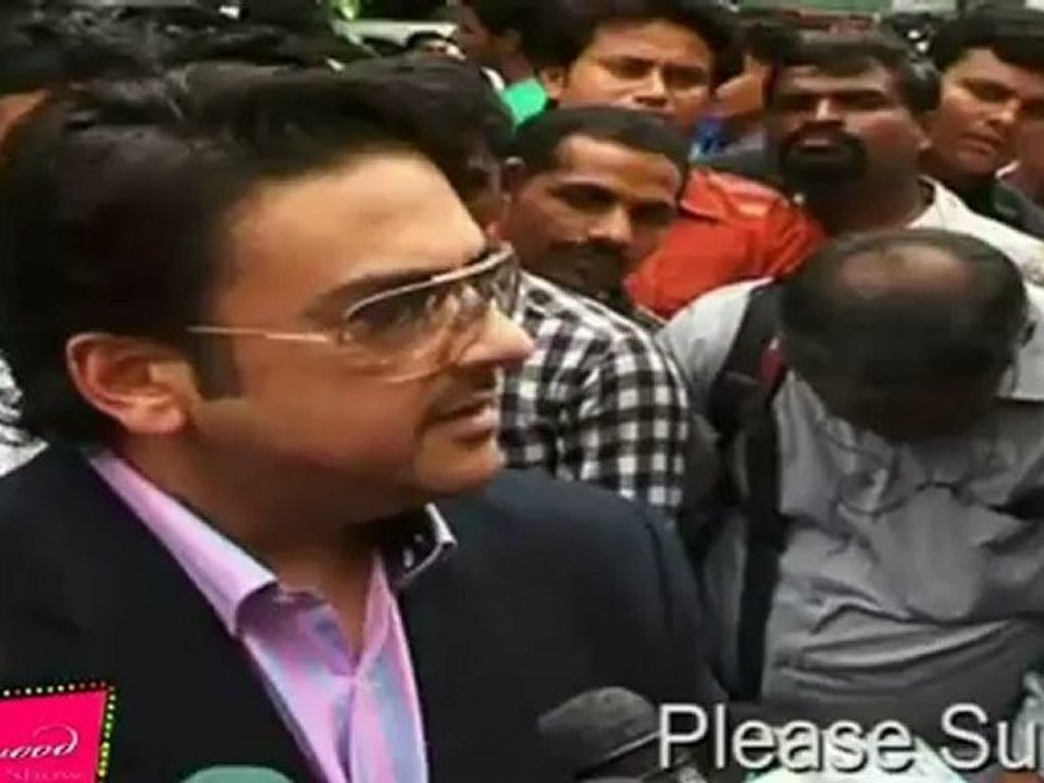 Adnan Sami Dialogues On Camera