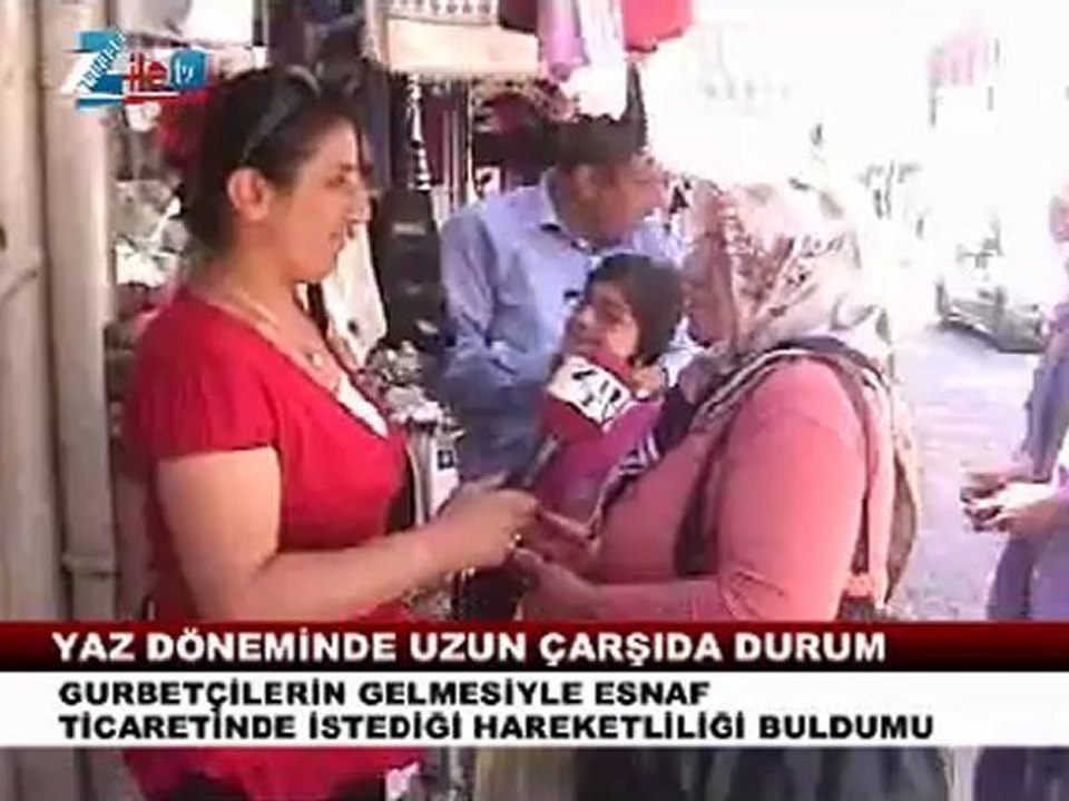 Zile uzun çarşıda son durum