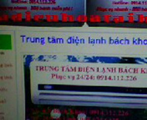 Sửa điều hòa tại AN DƯƠNG 0914112226