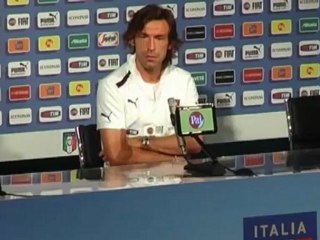 Pirlo: "Il mio rigore dedicato agli italiani"