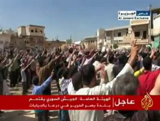 حملات الجيش السوري ضد المدنيين في تفتناز