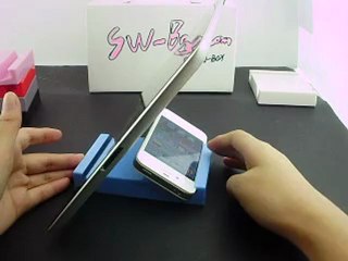 Simple Dual Stand Support Holder for iPad 3/2 iPhone iPod