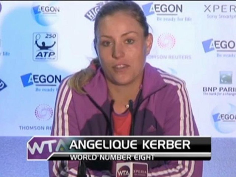 Eastbourne: Kerber: 'Denke noch nicht an Wimbledon'