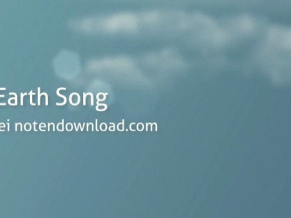 Noten bei notendownload - Earth Song (Michael Jackson)