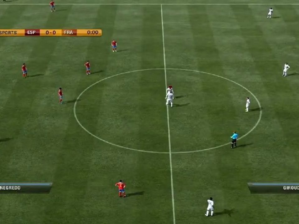 (WT) fifa 12 - quart de final - Espagne vs France (HD)
