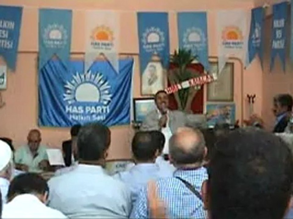 HAS PARTİ İLÇE BAŞKANI ABDÜLAZİZ AYHAN