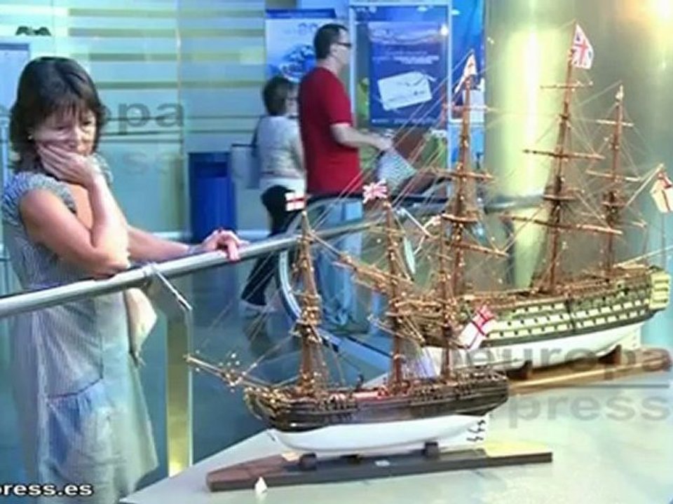 Exposición de maquetas navales en el Oceanogràfic