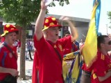 France-Espagne: les supporteurs mobilisés pour leurs équipes