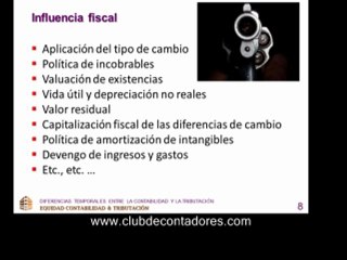 Seminario de contabilidad - influencia fiscal - peru