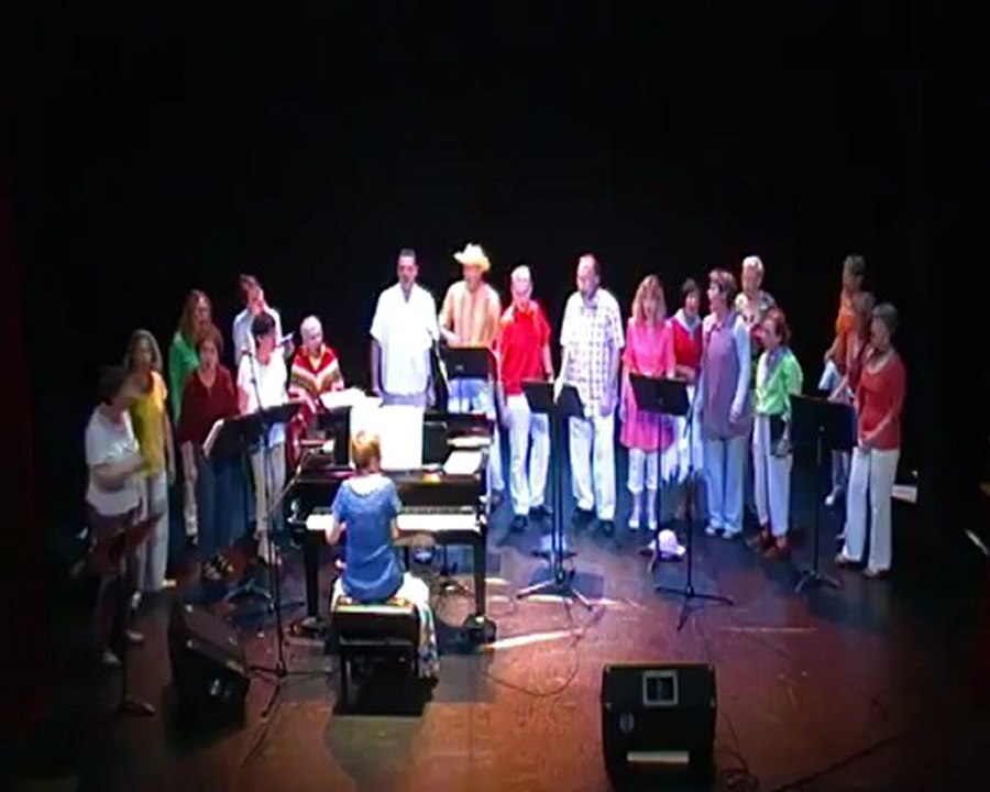 concert des chorales de Brigitte Jacquot le 22 juin 2012.choeur