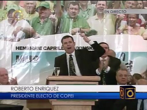 Copei se incorpora íntegramente al voluntariado nacional por Henrique Capriles
