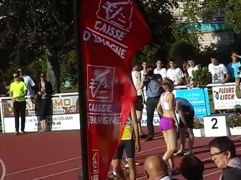 Meeting National de Colmar 2012 - 100m Hommes finale 2