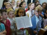 Chorale pour la fête de l'école