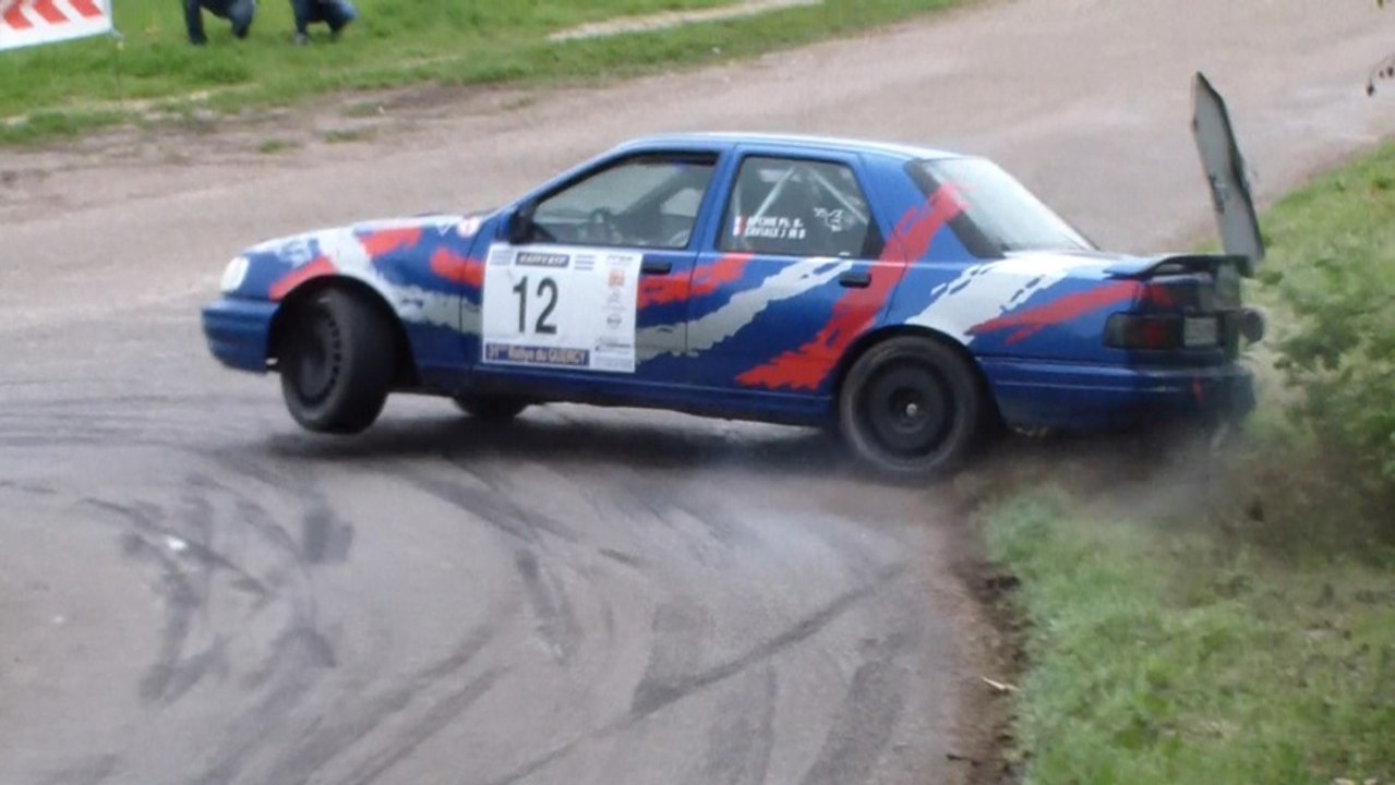 Accident Rallye du Quercy 2012