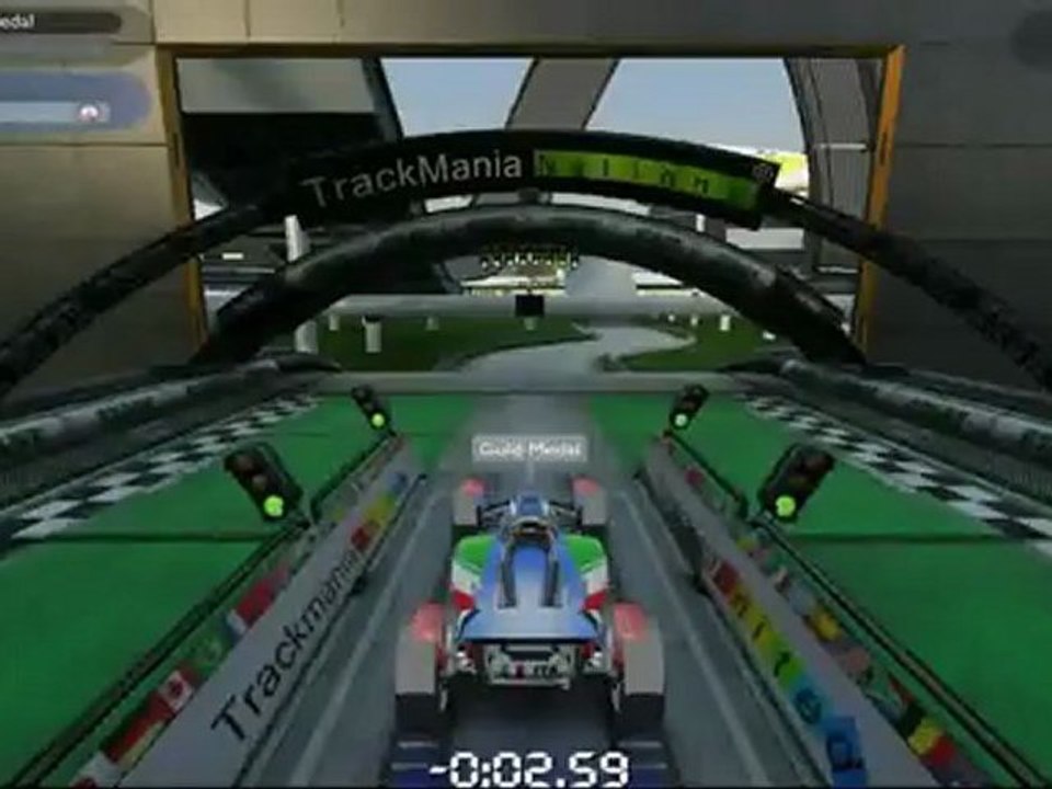 Incredible speed on Trackmania Nations Forever
