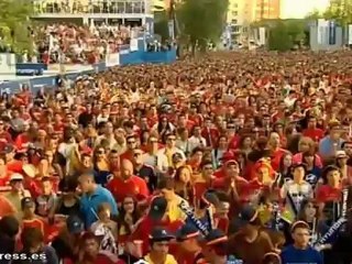 España gana a Francia por 2-0