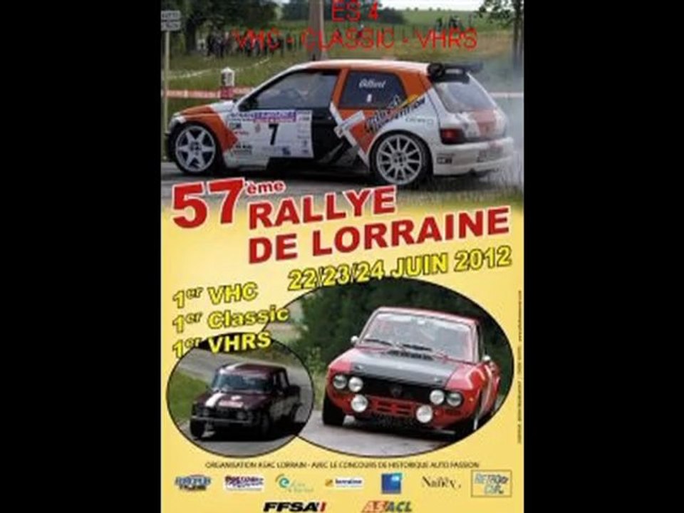 ES 4 DU 1 ER RALLYE DE LORRAINE VHC - CLASSIC & VHRS