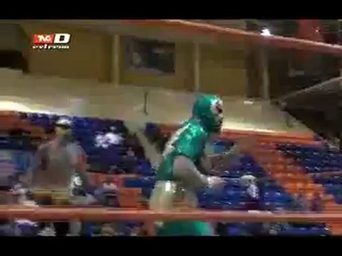 Mil Máscaras, Dos Caras & hijo del Santo vs Canek, Angel Blanco Jr & hijo del Solitario. (06-06-2012)